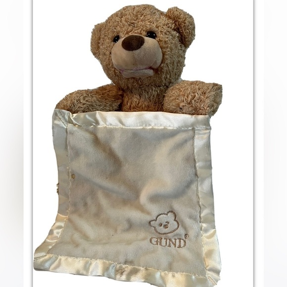 GUND Peek-A-Boo Teddy Bear Animated Stuffed Animal Plush, 11.5" - Picture 1 of 7